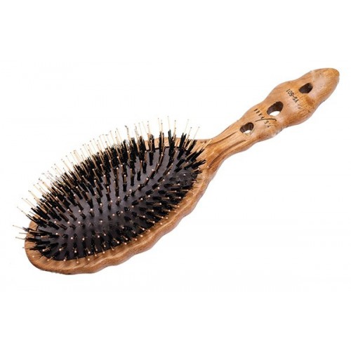 _ YS Park щетка для волос luster wood styler комбинированная щетина new Х