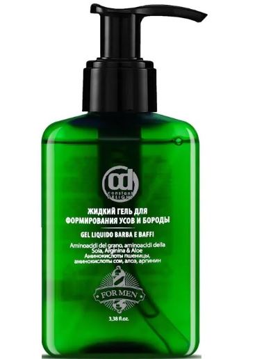 Constant delight barber care жидкий гель для формирования усов и бороды 100 мл