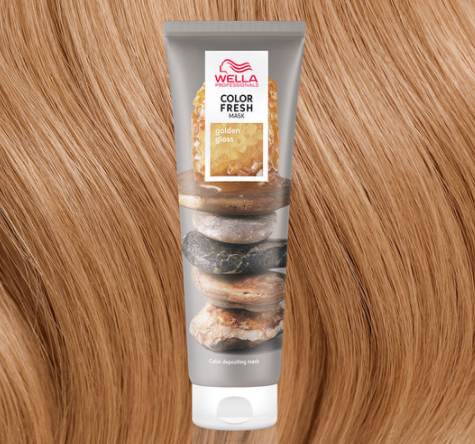 Wella color fresh маска оттеночная золотой блеск golden gloss 150мл ДГ